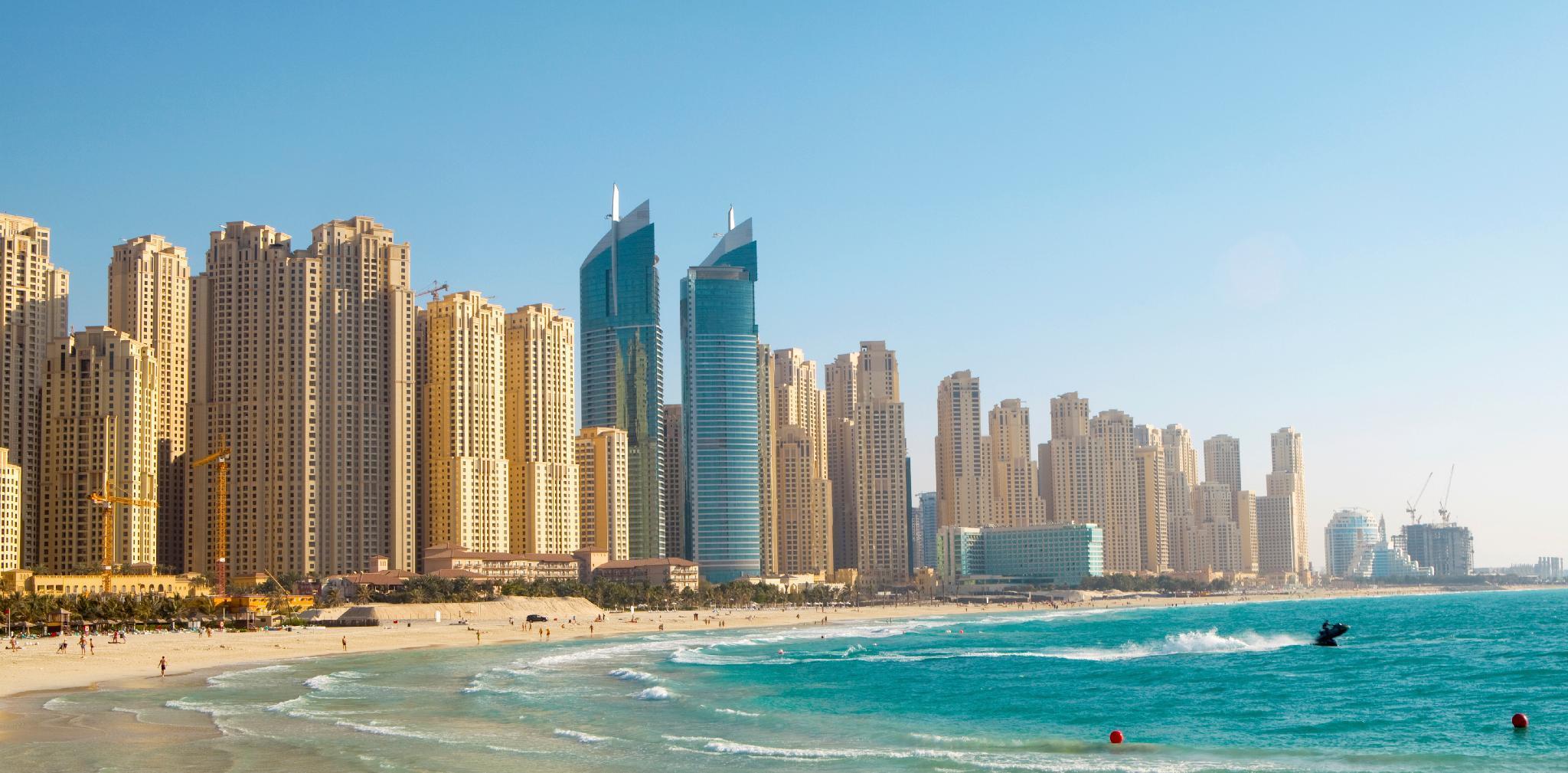 Blue Beach Tower The Walk Jbr Dubai Eksteriør bilde